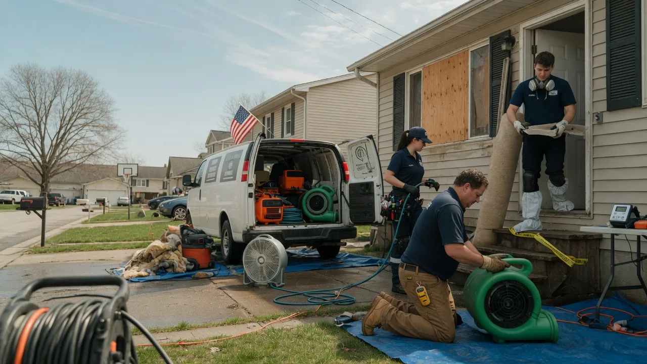 Water Damage Restoration in Morrisville, NC near me